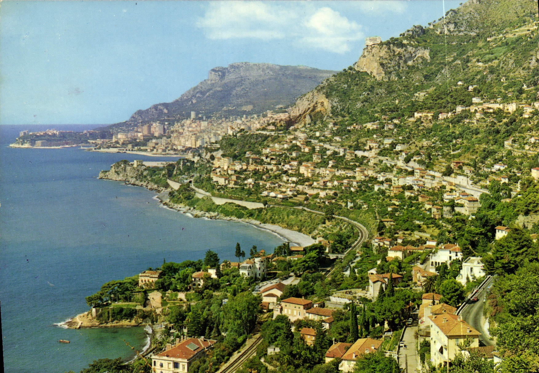 CPM Roquebrune Cap Martin AM Les quartiers de Massolin et de Bon Voyage 