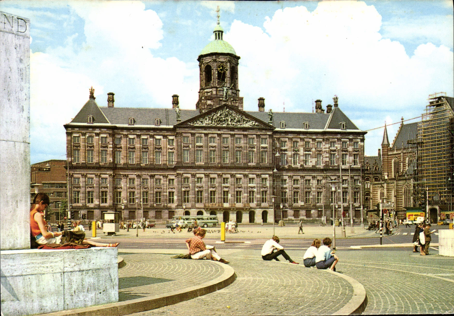 CPM Amsterdam Holland Le Palais Royal dominant de sa superbe 