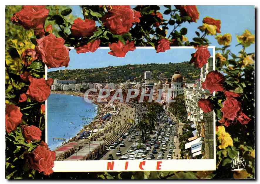 Nice — Die Promenade des Anglais — Éd. MAP