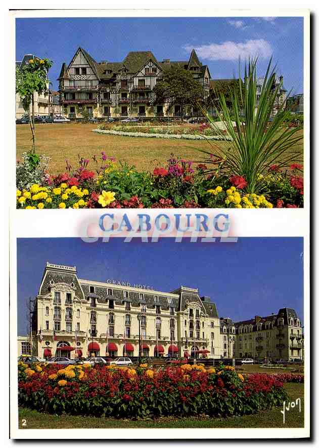 Cabourg — Le Grand Hôtel et le Grand Hôtel — Éditions d'art Vjon