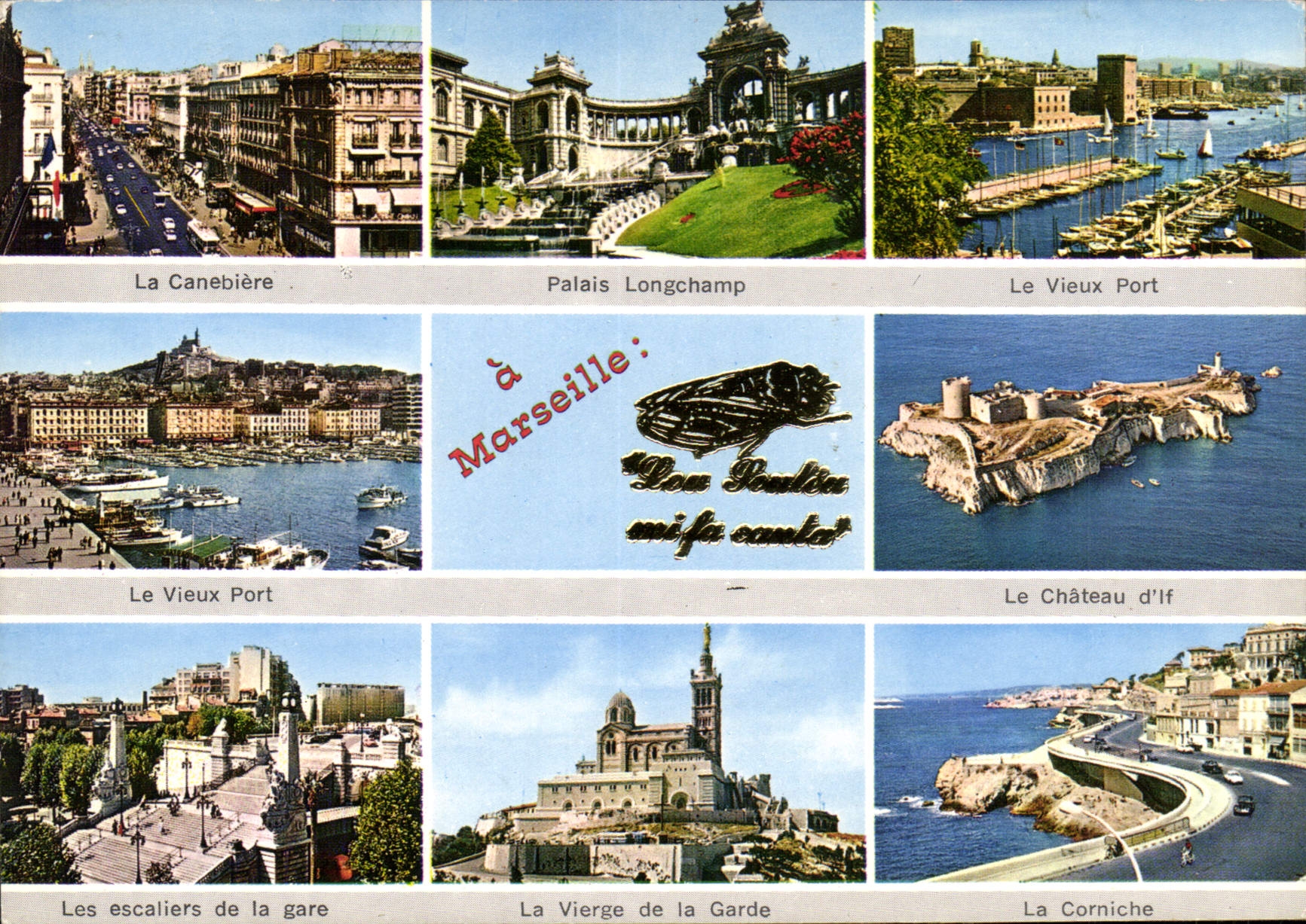 Marseille — Panoramablick — Société P. E. C.