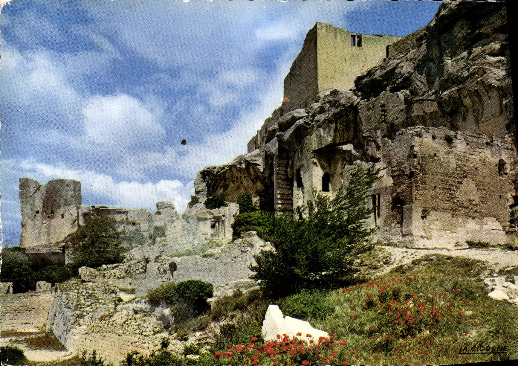 Les ruines du château — Les Baux-en-Provence — Éditions Alphonse Audet