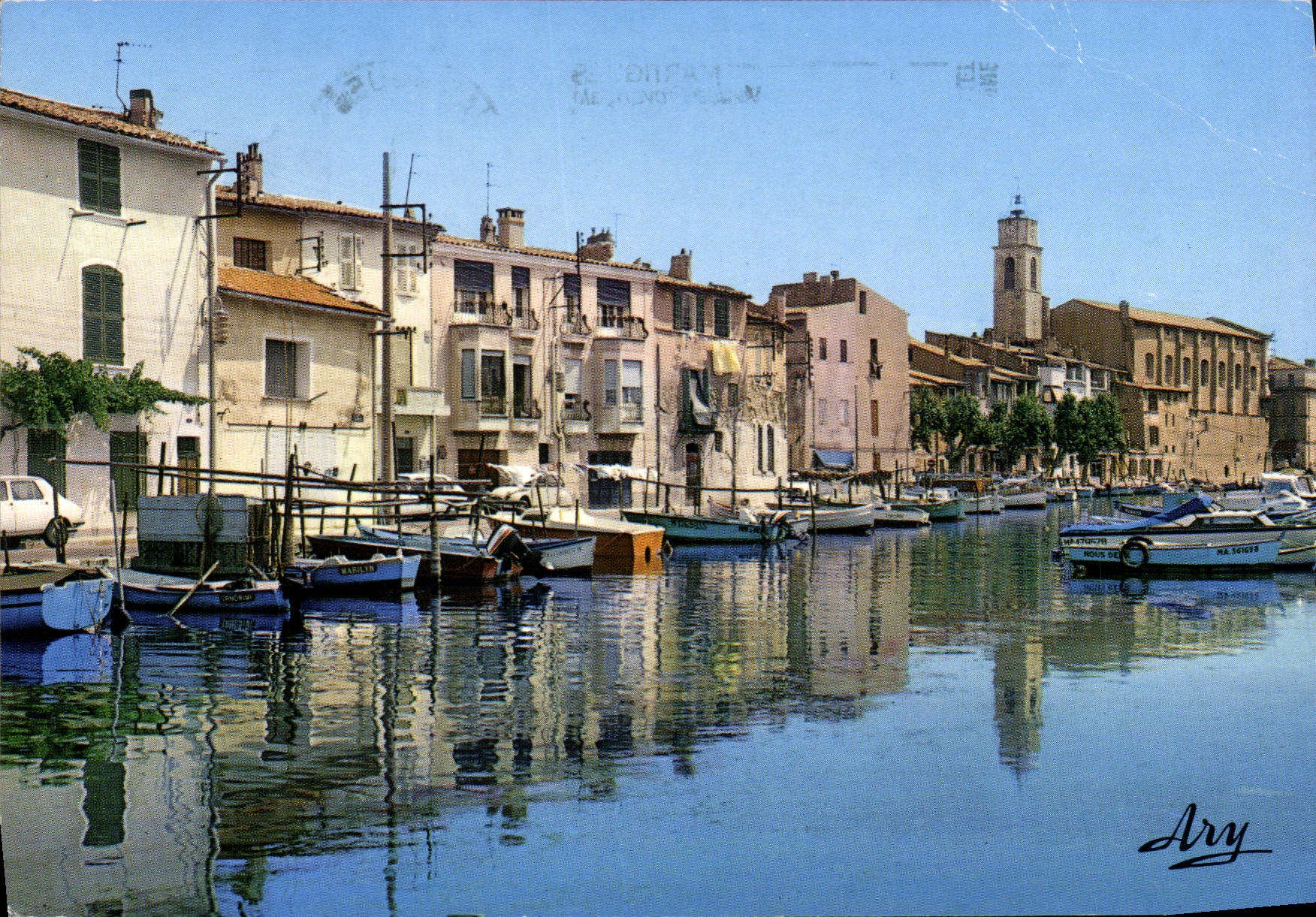 Le canal Saint-Sébastien à Martigues — Édition Tardy, n°657