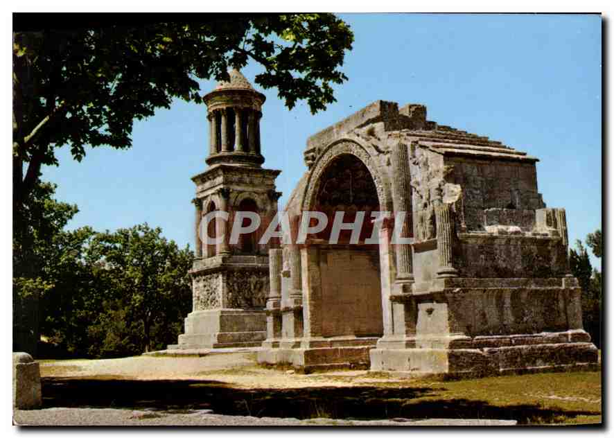 Saint-Rémy-de-Provence — Las Antiguas: el mausoleo de los Giulios y el arco municipal (1er siglo d.C.) — Edición Y.P.A. N° 387