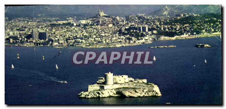 CPM Reflets de Provence Marseille B du R le Chateau d'If dans le Lointain Marseille 