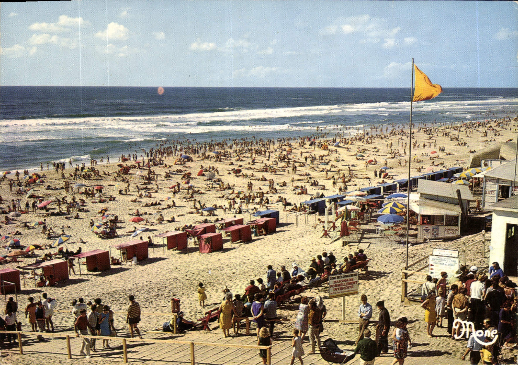 CPM Le Pays Landais Biscarrosse la Plage Oceane 