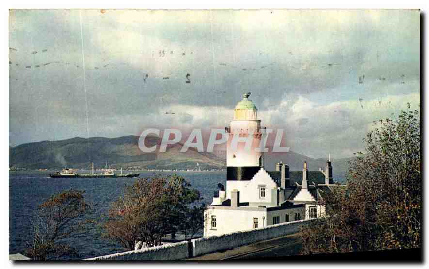 CPM The Cloch Lighthouse Firth of Clyde Scotland Stands on the beautiful coast road between Gourock 