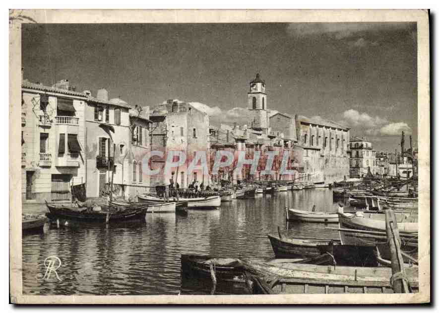 Les Martigues pittoresques — Le Canal St-Sébastien — J. Raybaud, Martigues