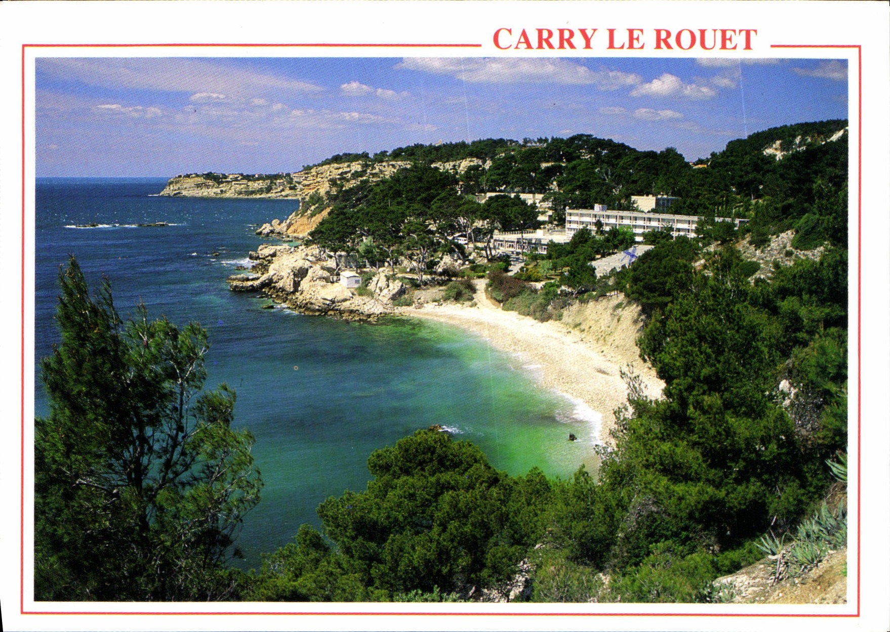 CPM Carry le Rouet Bouches du Rhone la Calanque des eaux Salees 