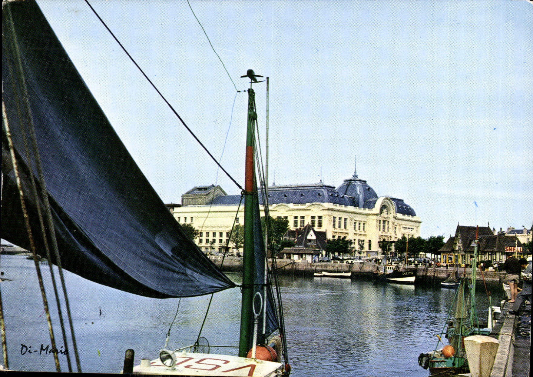 CPM Trouville la Touques et le Casino 