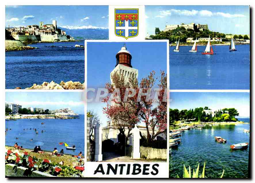 Antibes — vue panoramique — éditeur CPHAPHTL, n° 06