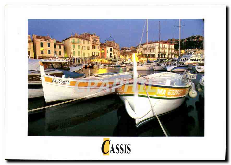 Cassis — Port de Cassis — édition Cappitell - Anverso