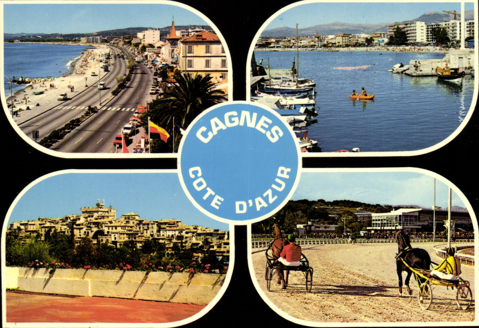 Cagnes-sur-Mer — Côte d'Azur — Éditions GILLETTA, n° 522