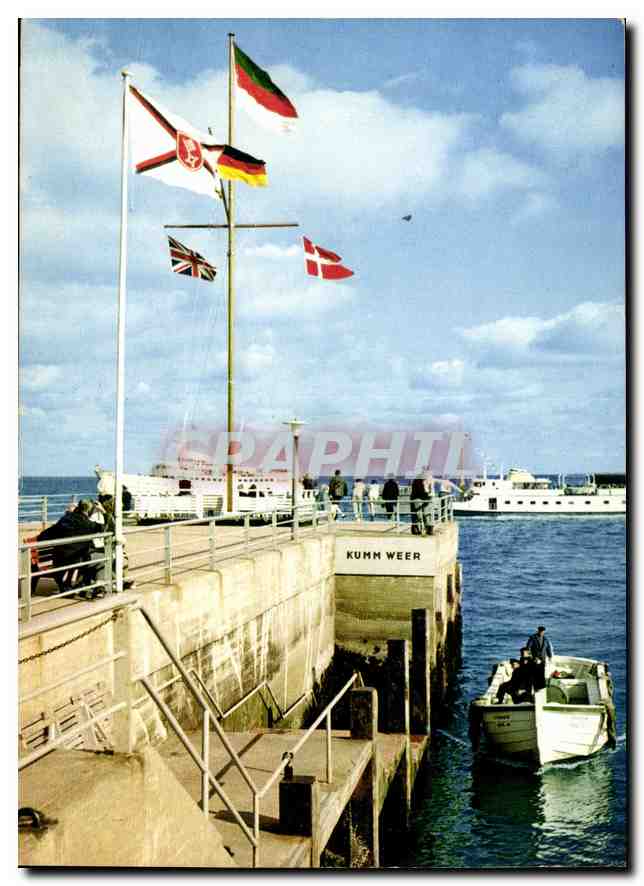 CPM Nordseehellbad insel Helgoland an der Lanaungsbrucke 