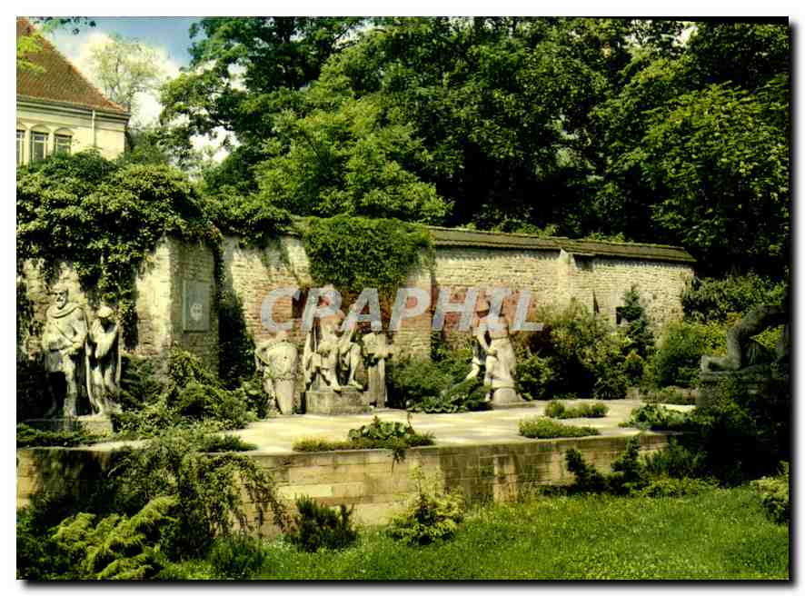 CPM Speyer am Rhein Gruppe der salischen Kaiser am Kalserdom Konrad II Mlt Selner Gemahlin Glsela He