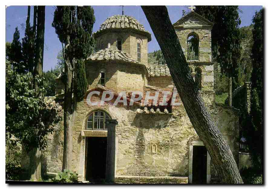 Église du monastère Kaissariani — Athènes — éditeur CPAPHIL n°119