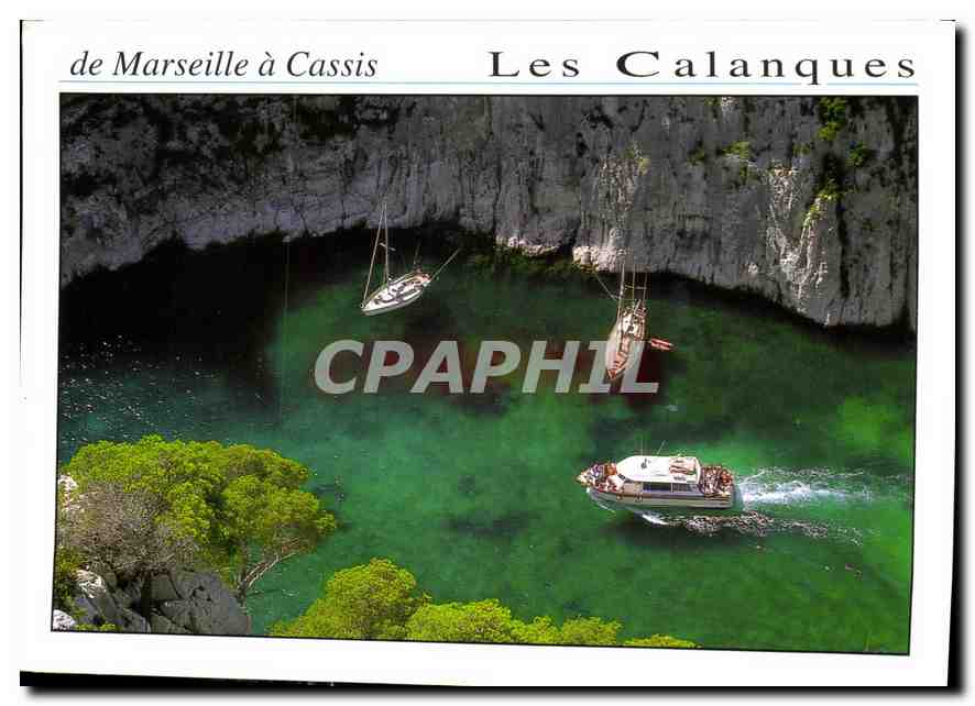 Les Calanques — de Marseille à Cassis — éditeur CPAPHIL