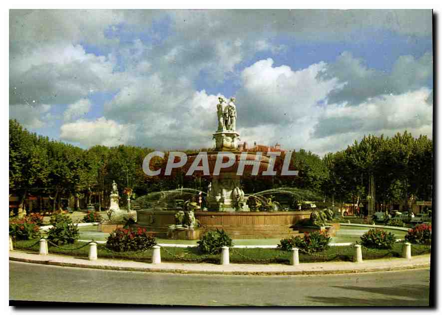 The Great Fountain on the Rotonde — Aix-en-Provence — Société Éditeurs de France