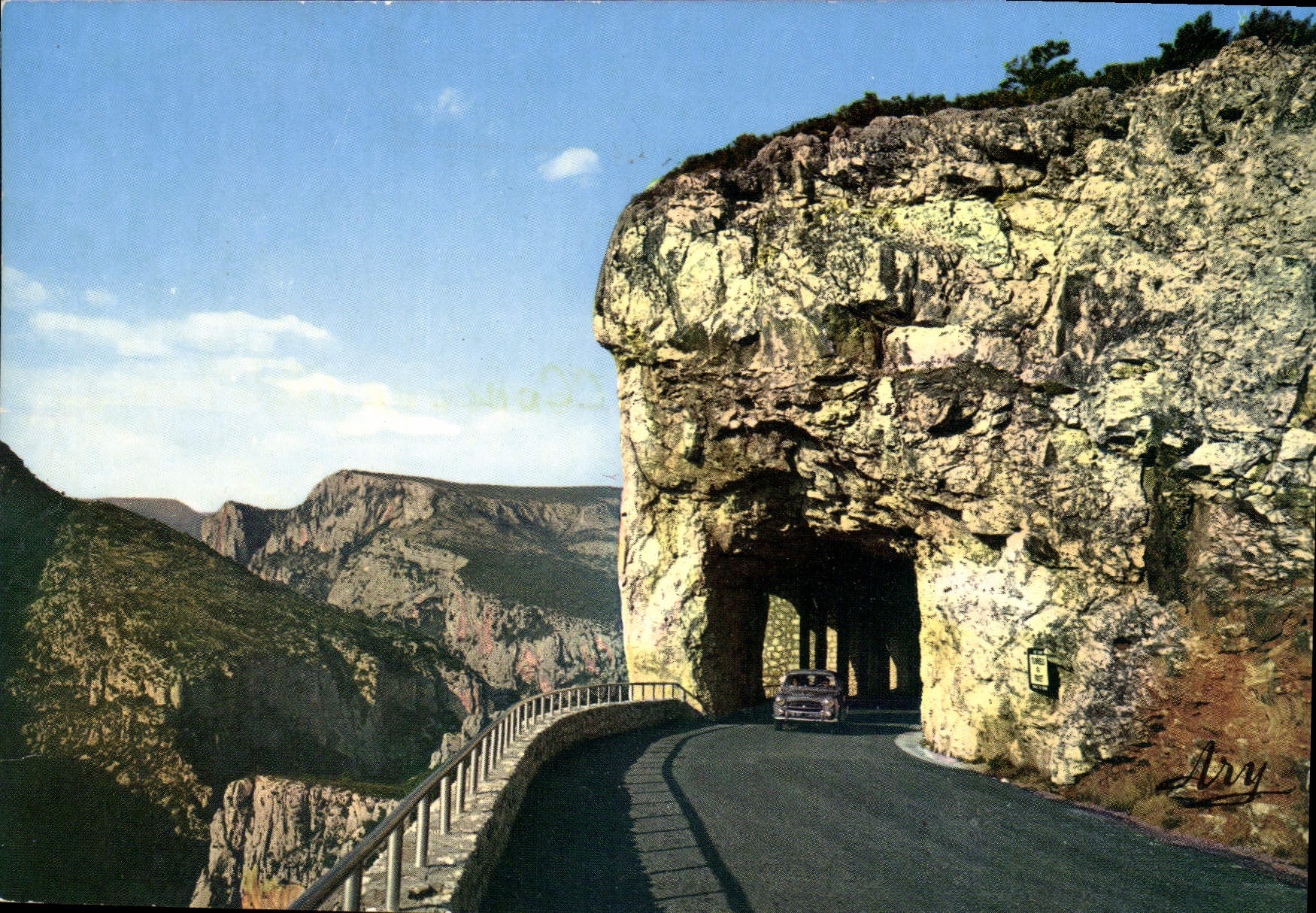 Les Gorges Pittoresques du Verdon — Le Tunnel du Fayet — Édition Tardy