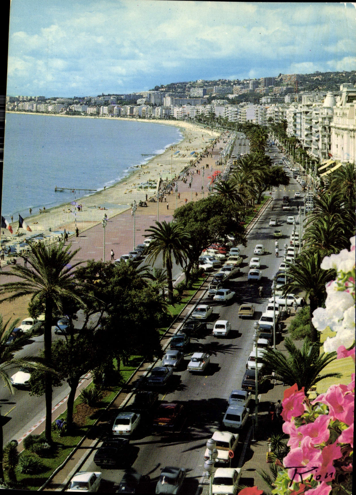 CPM La Cote d'Azur inoubliable Nice Promenade des Anglais 