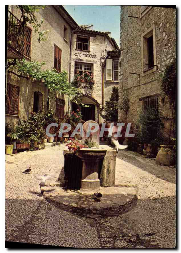 CPM Cote d'Azur French Riviera Saint Paul Alpes Maritimes la Placette 