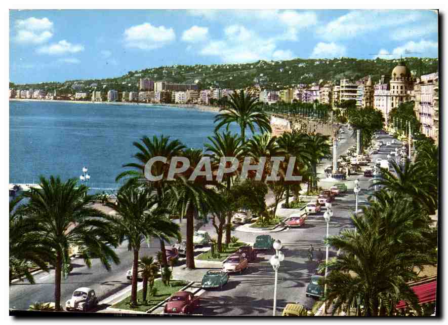 CPM Cote d'Azur Nice la Promenade des Anglais et la Baie des Anges 