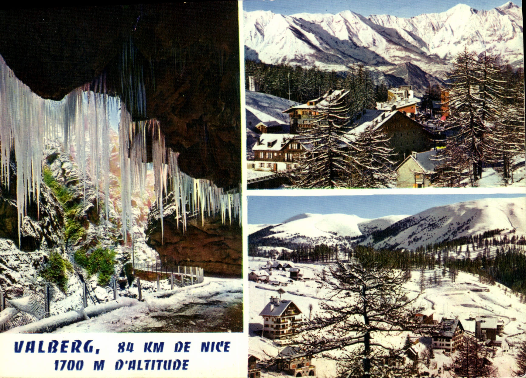 Valberg, 84 km de Nice — 1700 m d'altitude — Éditions Interd. Fabrication Française