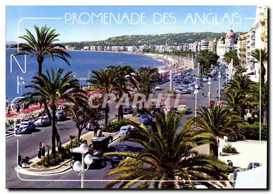 CPM Cote d'Azur French Riviera Nice La Promenade des Anglais 