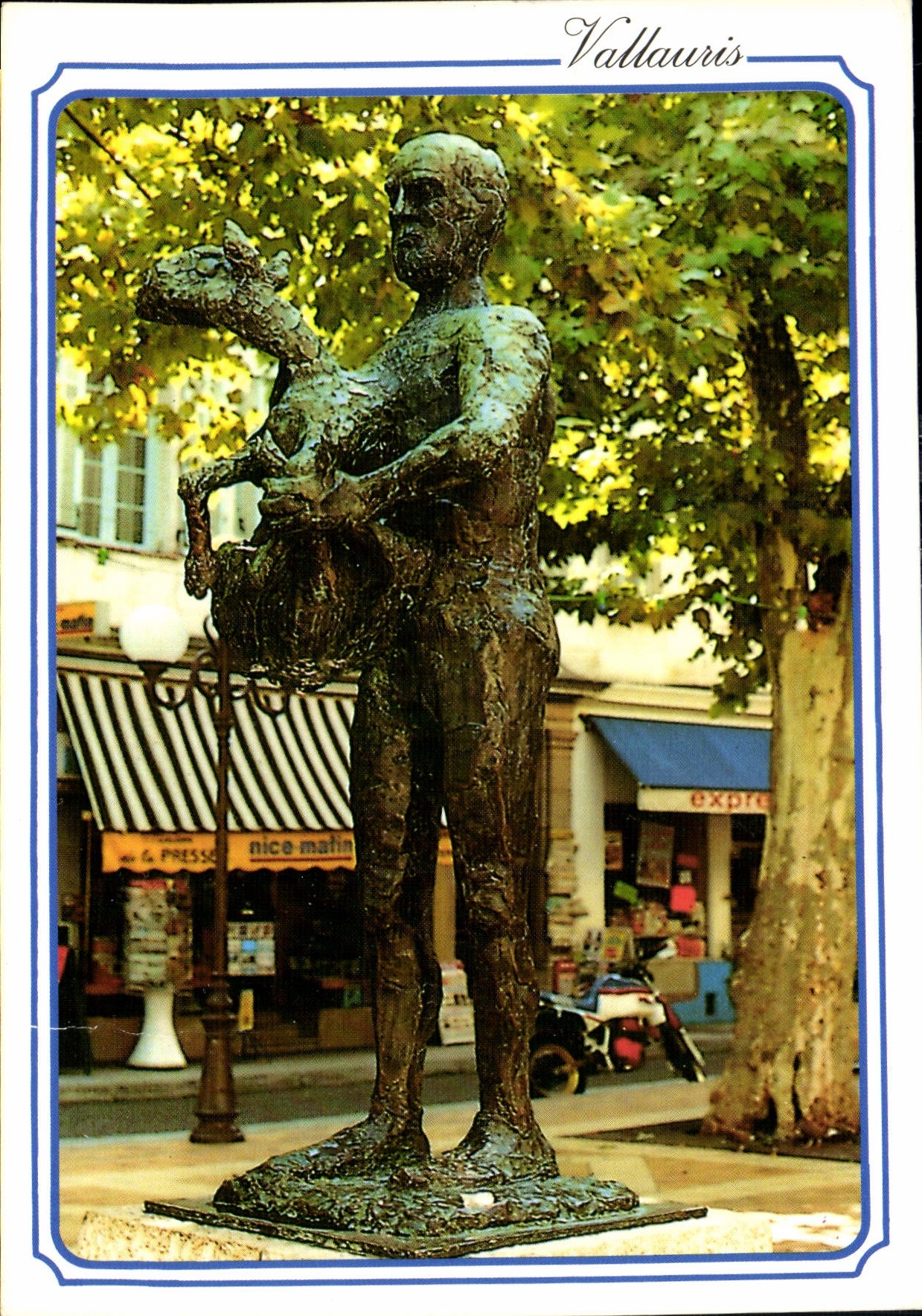 Statue de l'homme au mouton — Vallauris — Éditions Vallauris