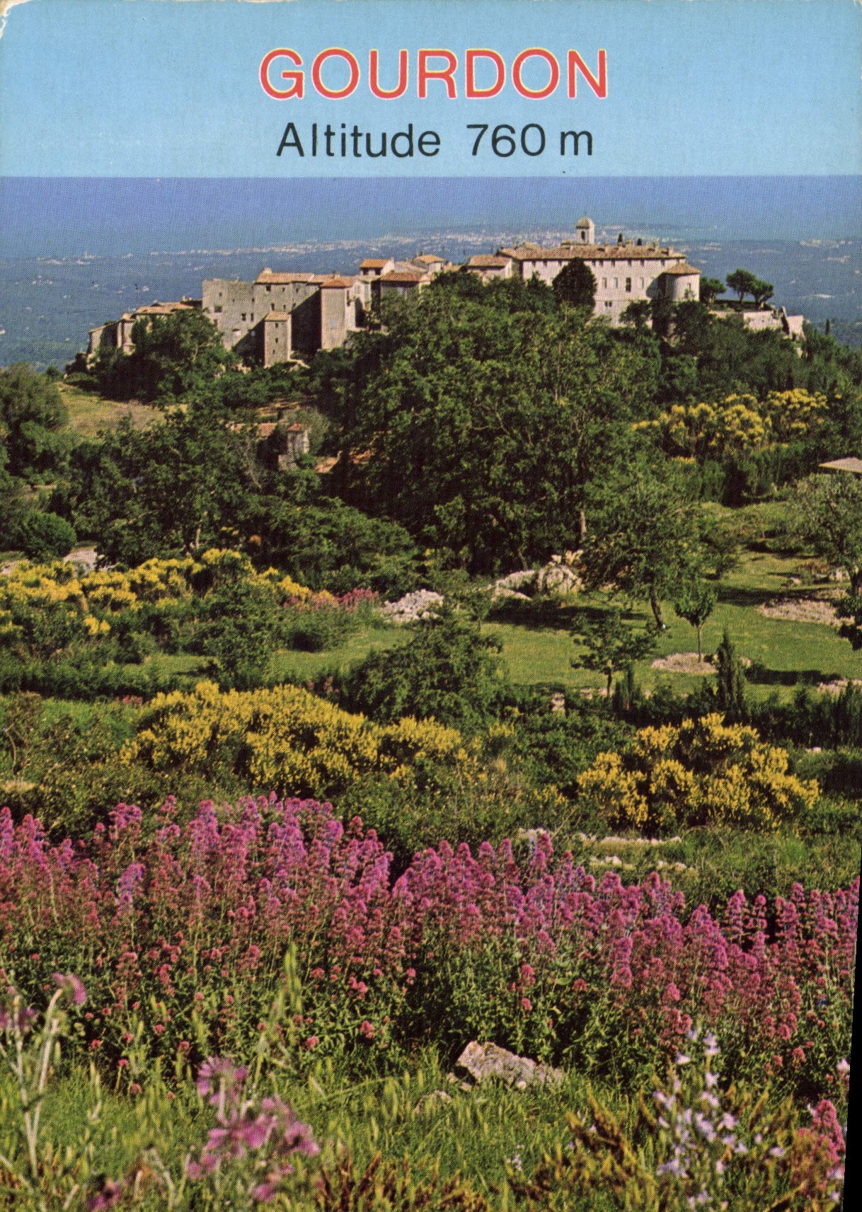 Gourdon — Altitude 760 m — Les Editions Gilletta, n° GL 43