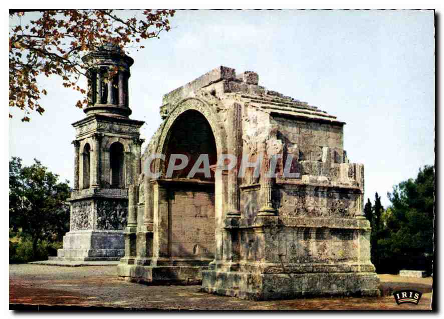 Saint-Rémy-de-Provence — Mausoleum und Gemeindebogen — Verleger IRIS