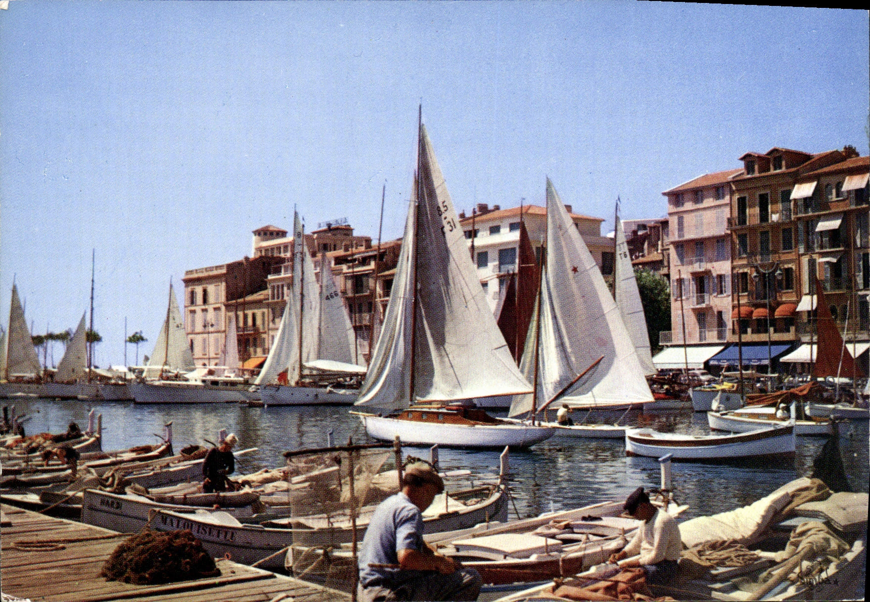Cannes - Le vieux port — Éditions SIMBA, n° 06.121.3