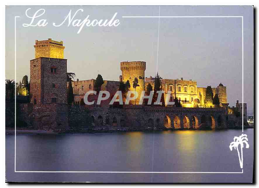 La Napoule — Le Château - La nuit — Editions AZUR RIVIERA