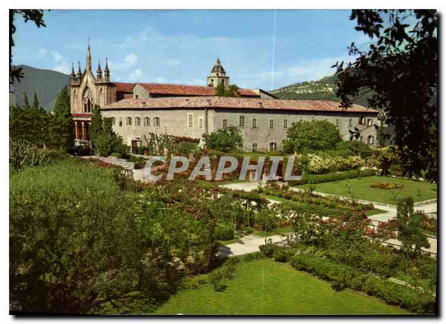 CPM Nice Cote d'Azur French Riviera Les Jardins et le Monastere de Cimiez 