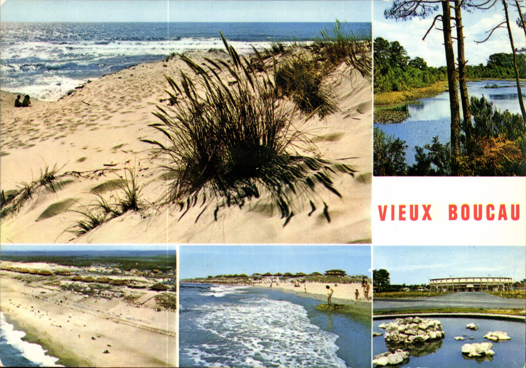 CPM Vieux Boucau Port d'Albert Landes 