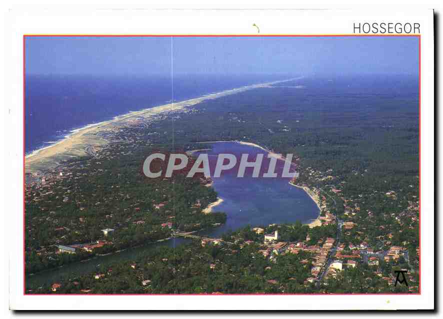 CPM Cote Landaise Hossegor Le Lac l'ocean et la foret landaise 