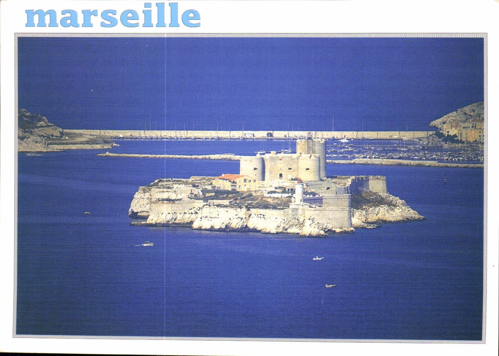 CPM Marseille Bouches du Rhone France le Chateau d'If 