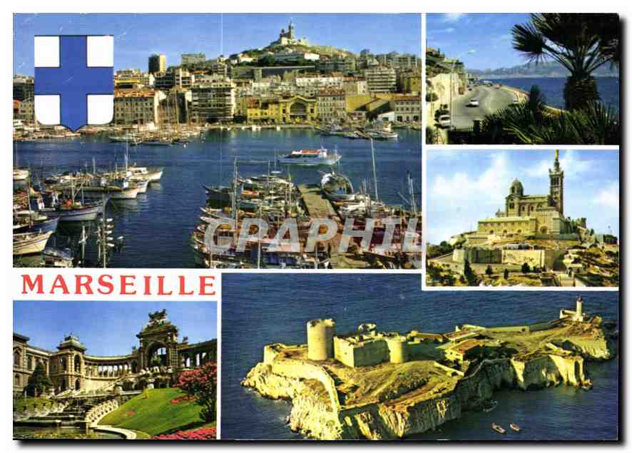 CPM Reflets de Provence Marseille Bouches du Rhone 