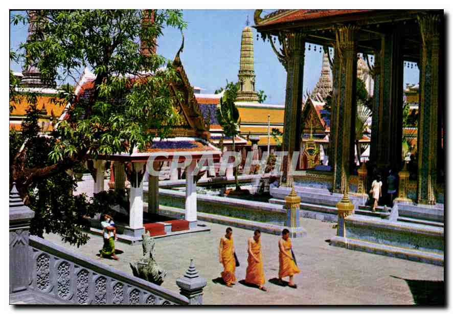 CPM Inside the ground of Wat phra Keo Etnerald Buddha Temple Bangkok 