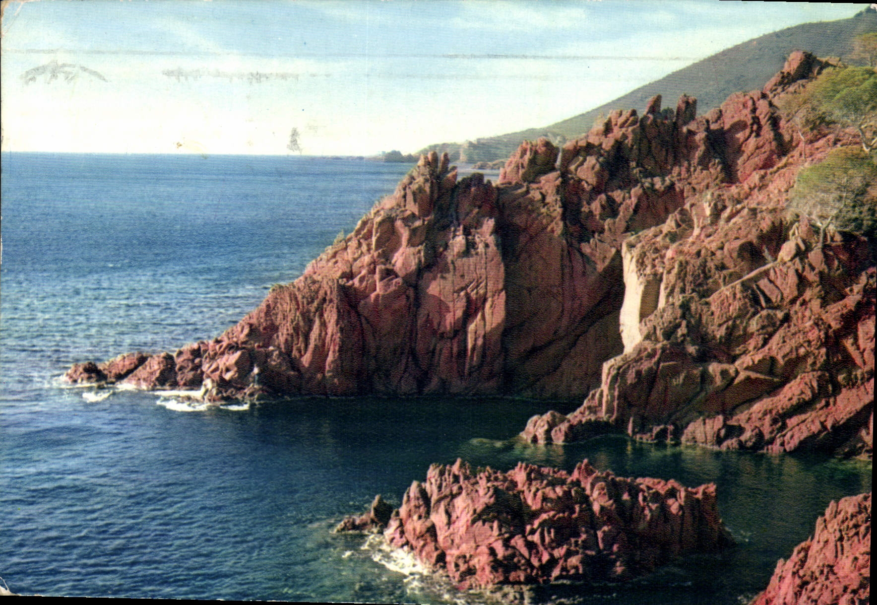 CPM La Cote d'Azur Falaises de l'Esterel 