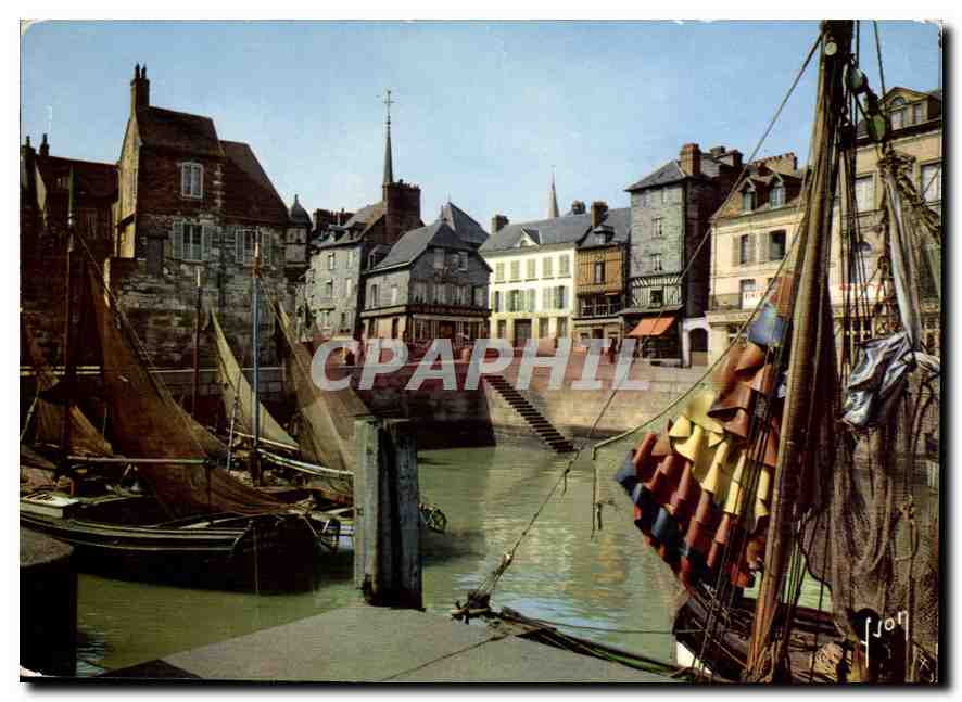 Honfleur — Bassin de la Lieutenancie et quai Beaulieu — Éditions d'Art YVON