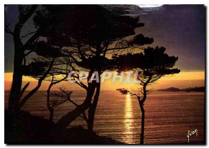 CPM Couleurs et Lumiere de France Crepuscule sur la mer 