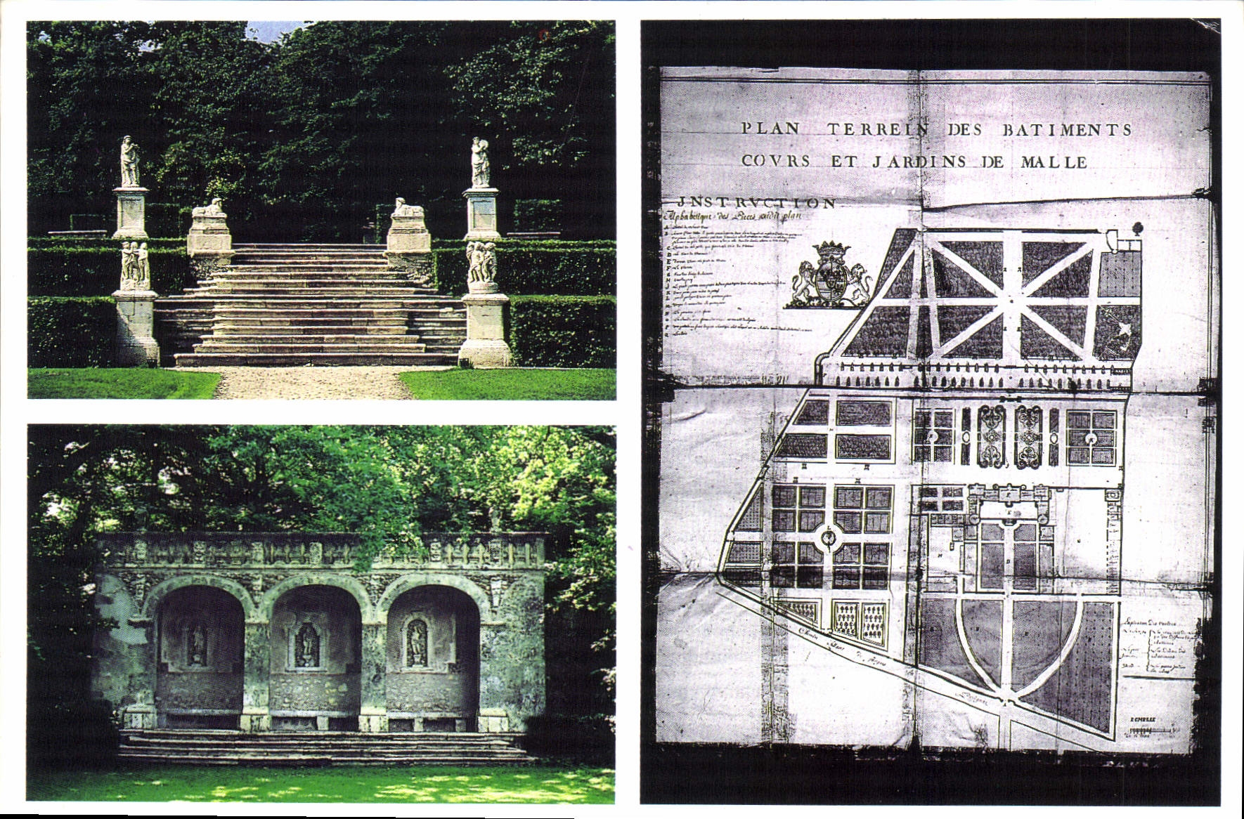 CPM Chateau de Malle limite XVII XVIII siecle Preignac Gironde 