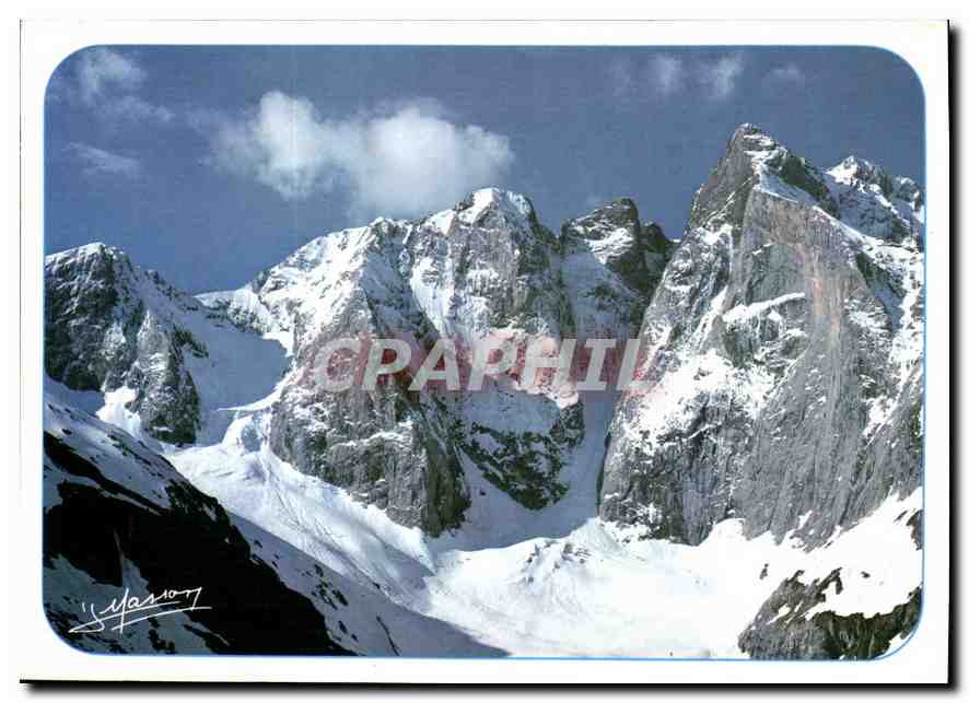 Les faces Nord du massif du Vignemale — Petit Vignemale, Pointe Chausseneque, Pique Longue — Éditions J. Masson, Cauterets