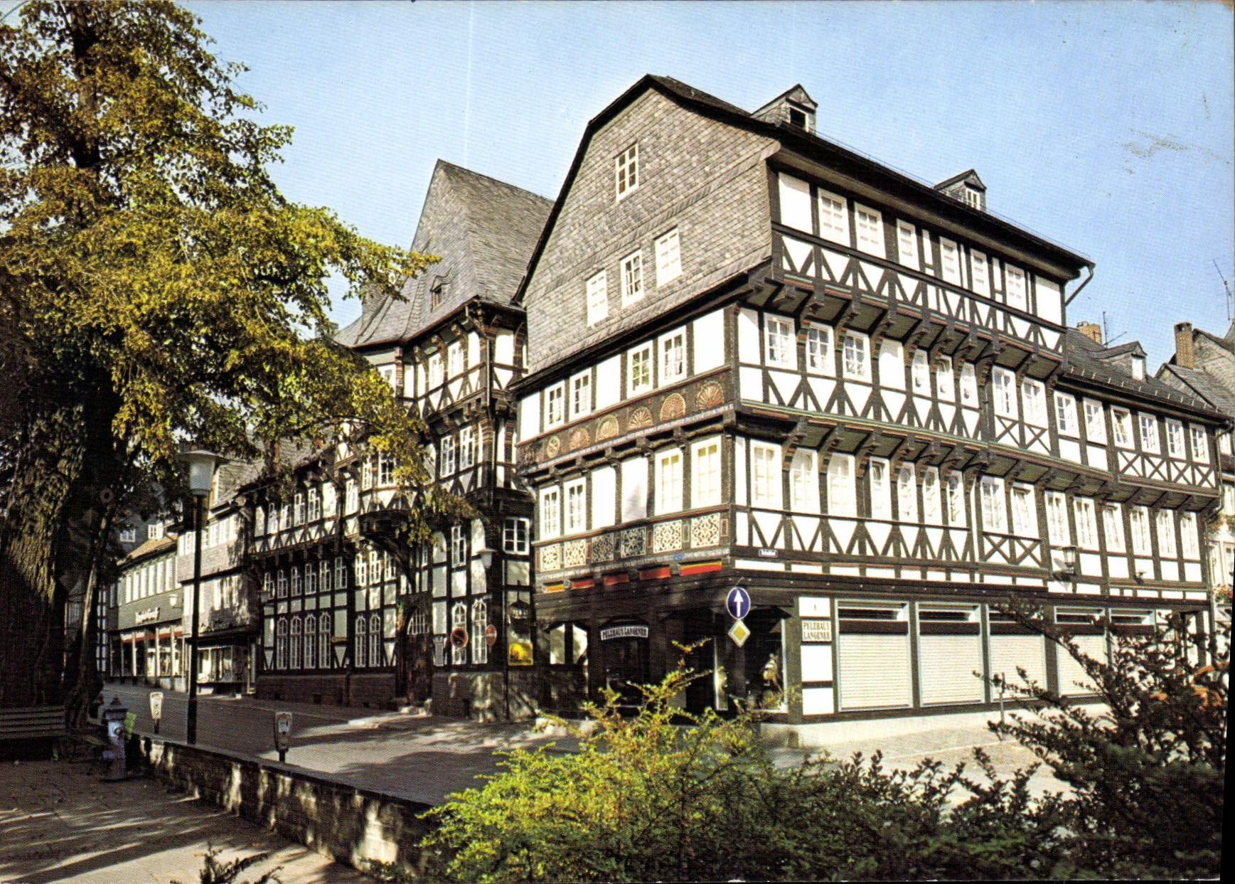 CPM Goslar Harz Alte Fachwerhauser am Schuhhof 