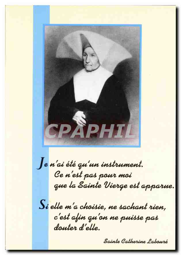 CPM Sainte Catherine Laboure 1806 1876 