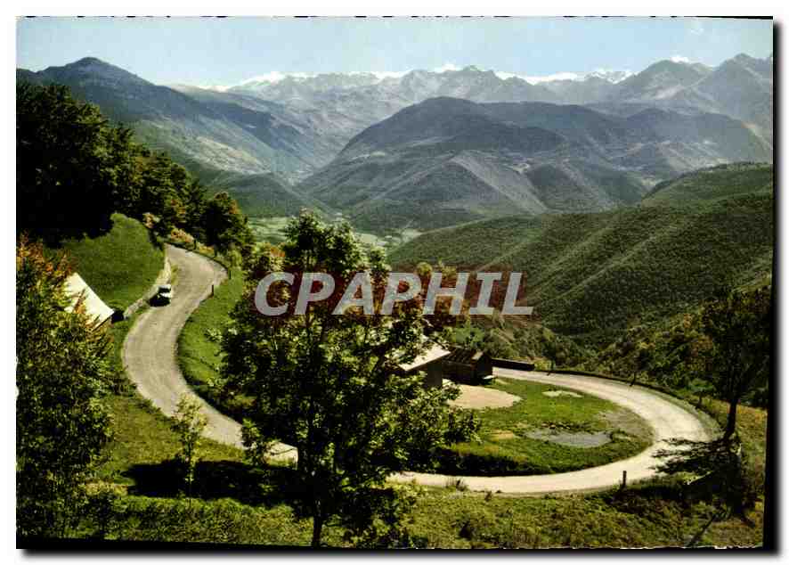 CPM Col d'Aspin le Fer a Cheval et la Vallee d'Arreau 
