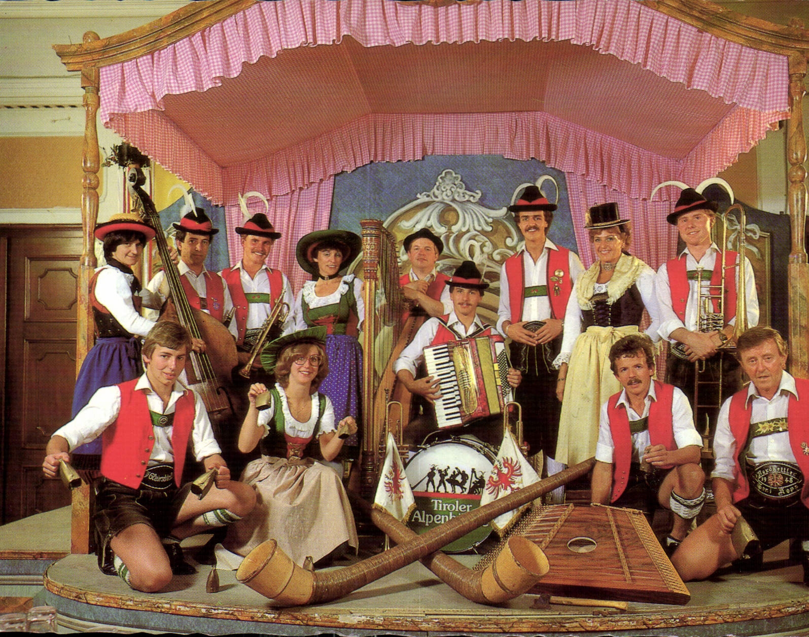 CPM Tiroler Alpenbuhne Gundolf Shuttskeller Innsbruck Folklore