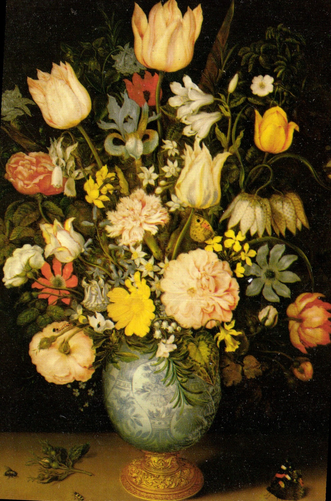 CPM Kunsthistorisches Museum Wien Ambrosius Bosschaert d A Bouquet de fleurs 