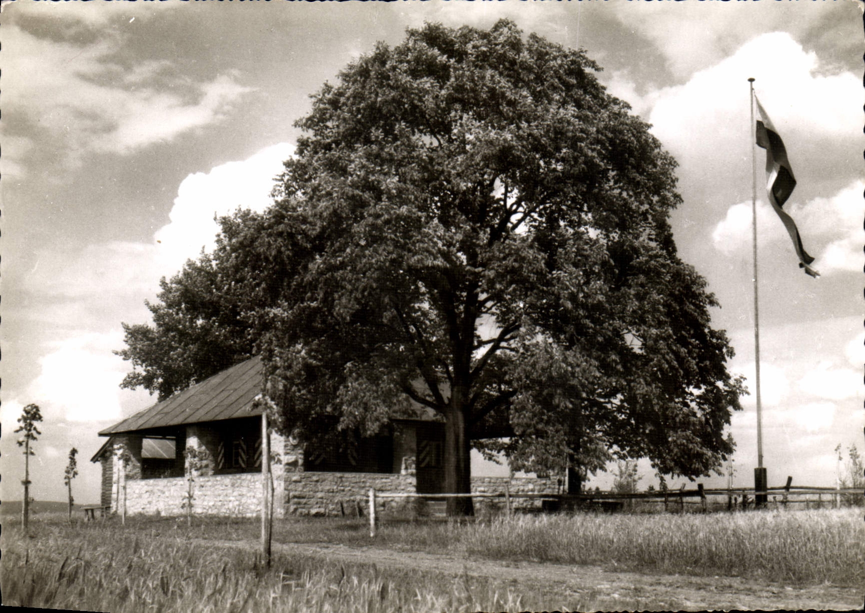 CPM Alexandrinenhutte auf der Sennigshohe bei Mirsdorf Schutzhutte des Thuringerwaldvereins V Coburg